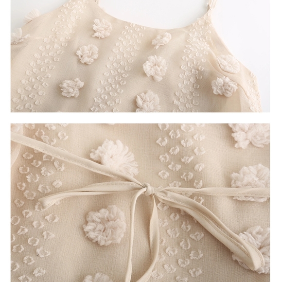 🍒NWT🍒 BOHO BABYDOLL MINI DRESS - Picture 4 of 9